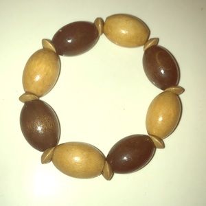 Tibetan wooden bead bracelet